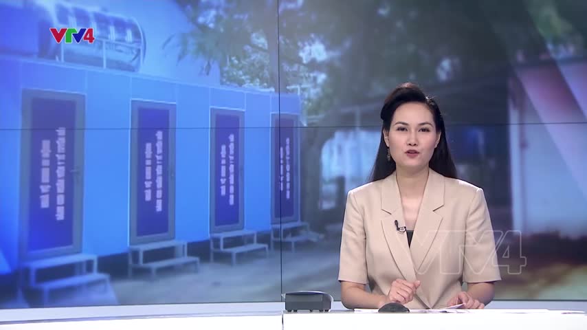 Nhà vệ sinh di động tặng y, bác sĩ tại bệnh viện dã chiến