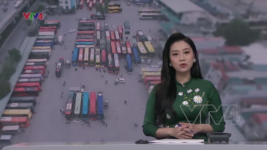 Bến xe vắng khách ngày giáp Tết