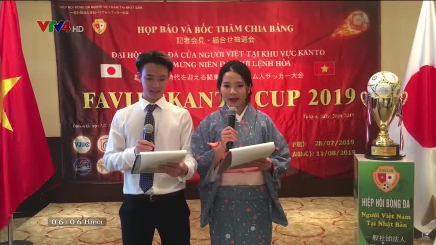 Khai mạc Đại hội bóng đá của người Việt tại Nhật Bản​