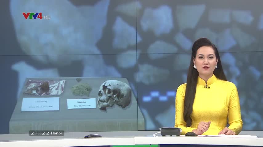 Khai quật bộ xương người Tây Nguyên đầu tiên