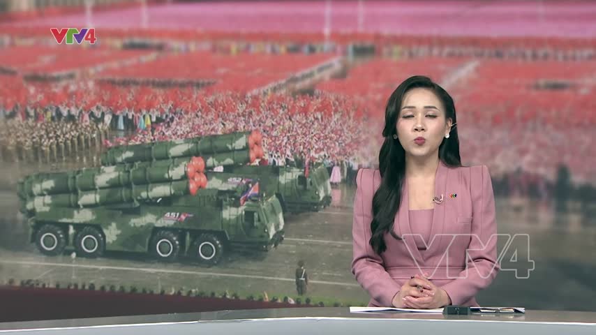 Duyệt binh kỷ niệm 80 năm thành lập Đảng Lao động Triều Tiên