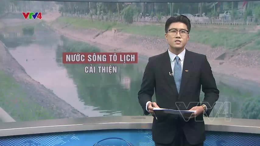 Nước sông Tô Lịch cải thiện sau dự án thu gom nước thải
