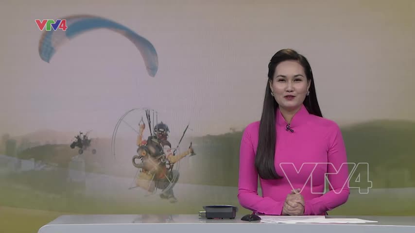 Thú chơi dù lượn có động cơ ở Quảng Ninh