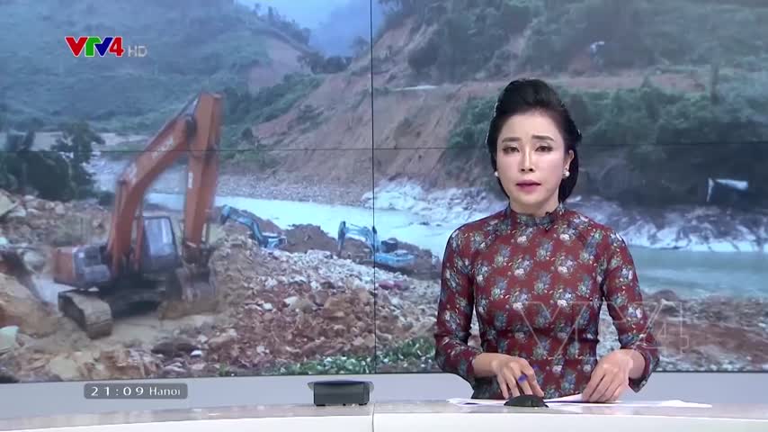 Tiếp tục tìm kiếm các nạn nhân còn lại ở thủy điện Rào Trăng 3