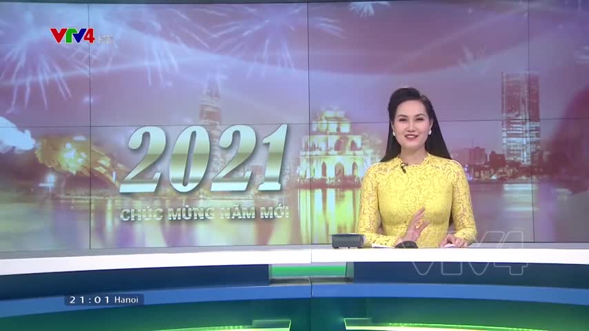 Không khí đón chào năm mới 2021