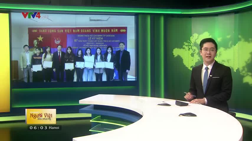 Người Việt tại Odessa, Ucraina kỷ niệm ngày thành lập Đoàn Thanh niên Cộng sản Hồ Chí Minh 26/3