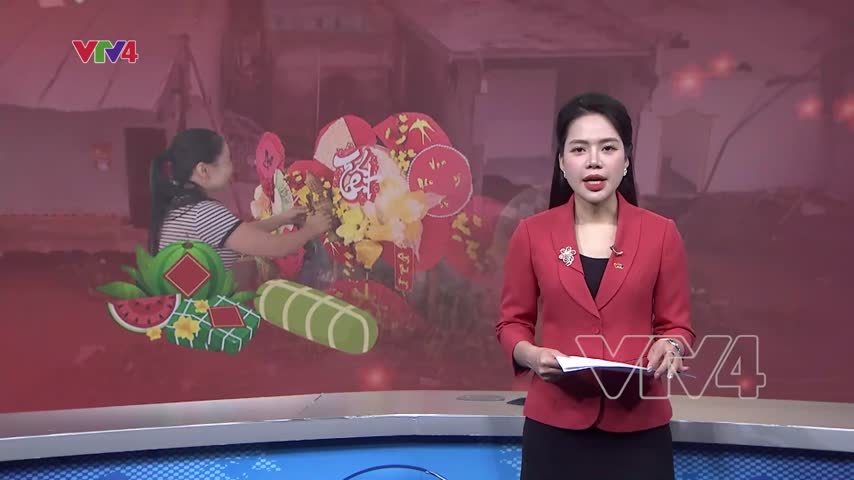 Xóm sạt lở hồi sinh đón Tết