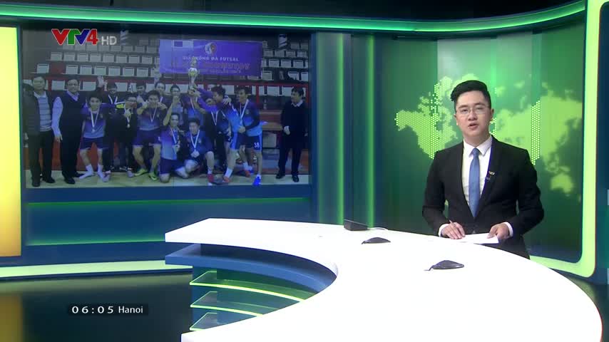 Sôi nổi Giải bóng đá futsal FC Việt Chomutov, Cộng hòa Séc 2018