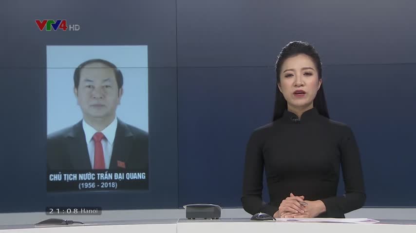 Cử hành trọng thể Lễ an táng Chủ tịch nước Trần Đại Quang