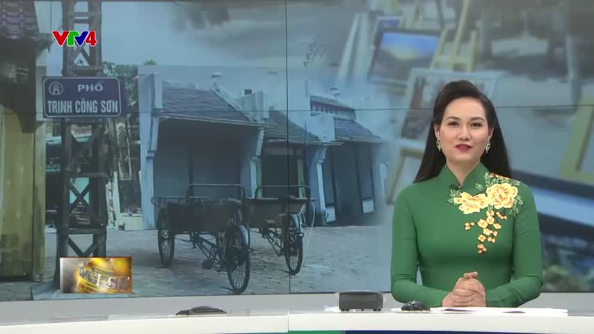 Không gian nghệ thuật của phố đi bộ Trịnh Công Sơn