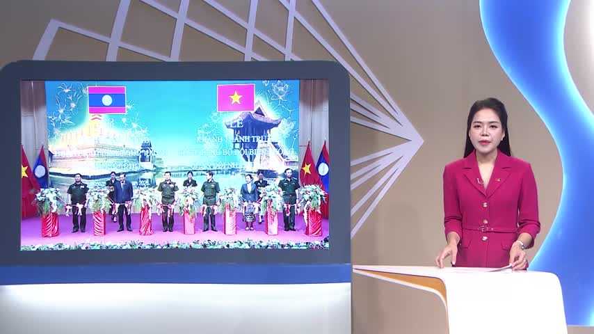 Việt Nam giúp Lào xây dựng Trụ sở Bộ Tư lệnh Bộ đội Biên phòng