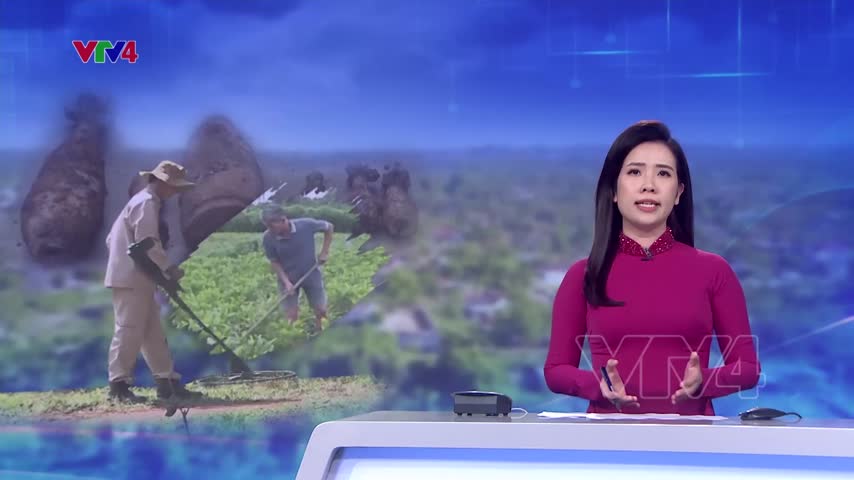 Màu xanh trên vùng đất ô nhiễm bom mìn