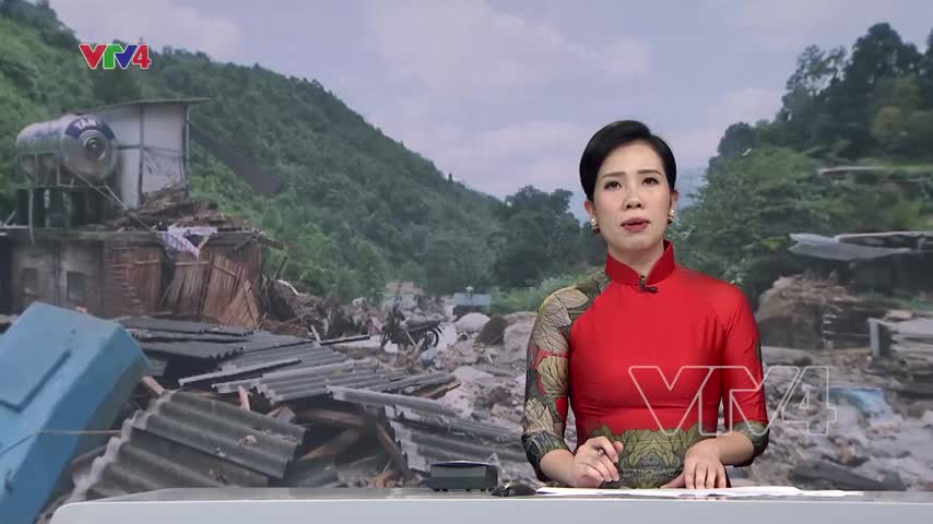 Khắc phục lũ ống tại Lào Cai
