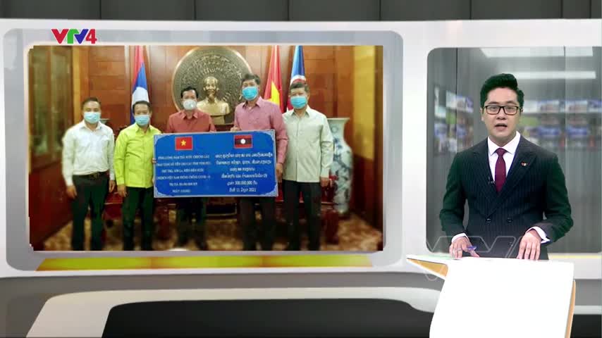 Các tỉnh Bắc Lào tiếp tục hỗ trợ Việt Nam chống dịch COVID-19