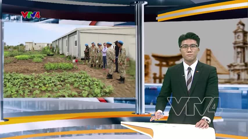 Trang trại kiểu mẫu của lính công binh Việt Nam
