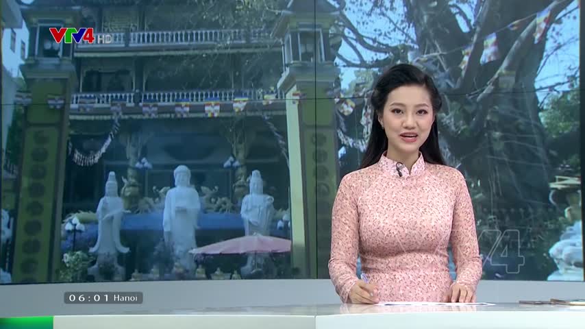 Chùa Phật Tích Viêng - Chăn,Lào tổng kết công tác Phật sự 2019
