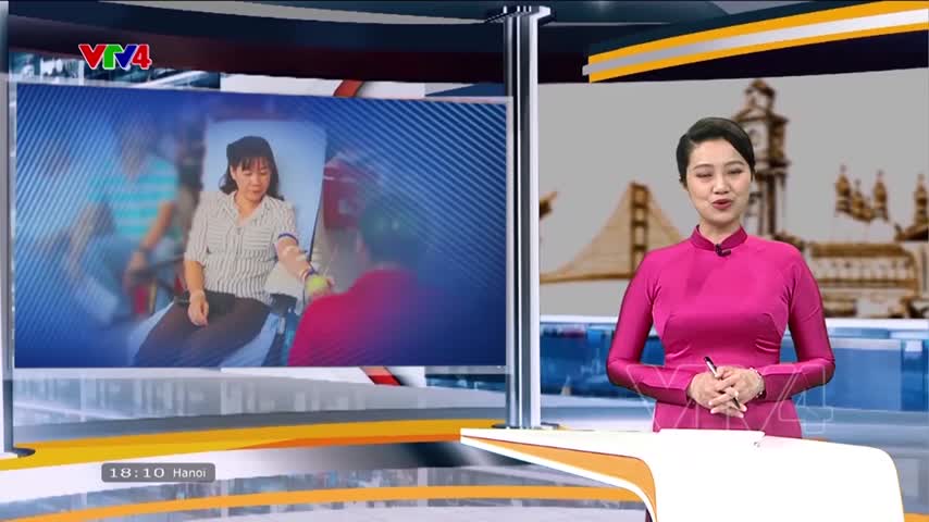 Cô giáo nhiều lần hiến máu tình nguyện