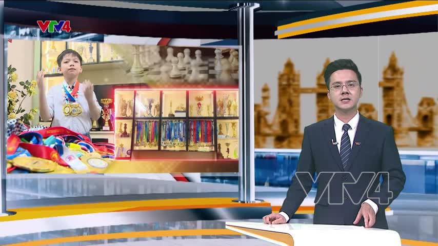 Cậu bé 11 tuổi giành 100 huy chương cờ vua