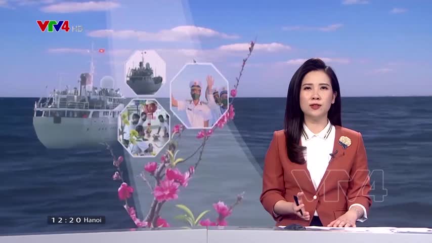 Tết sớm của các chiến sỹ hải quân vùng 5