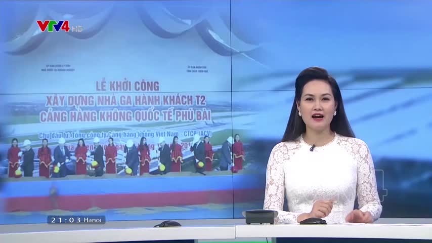 Khởi công nhà ga T2 Sân bay Phú Bài