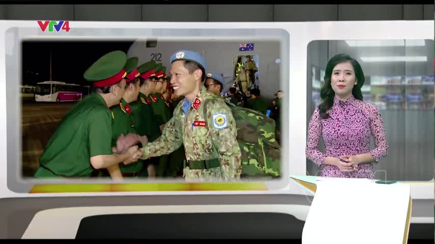 Bệnh viện dã chiến trở về từ nam Sudan