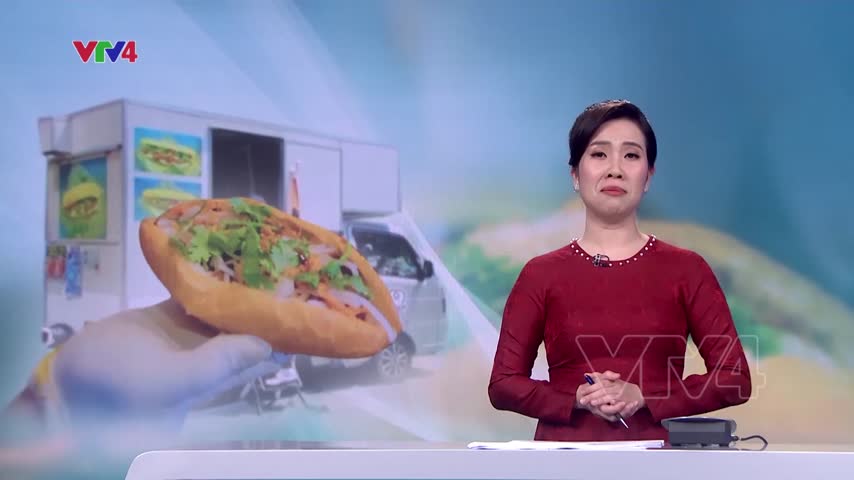 Xe bánh mì tại Nhật Bản quảng bá ẩm thực Việt