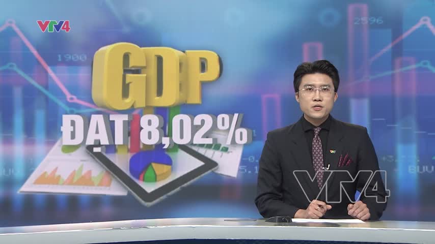 GDP năm 2025 tăng trưởng 8,02%