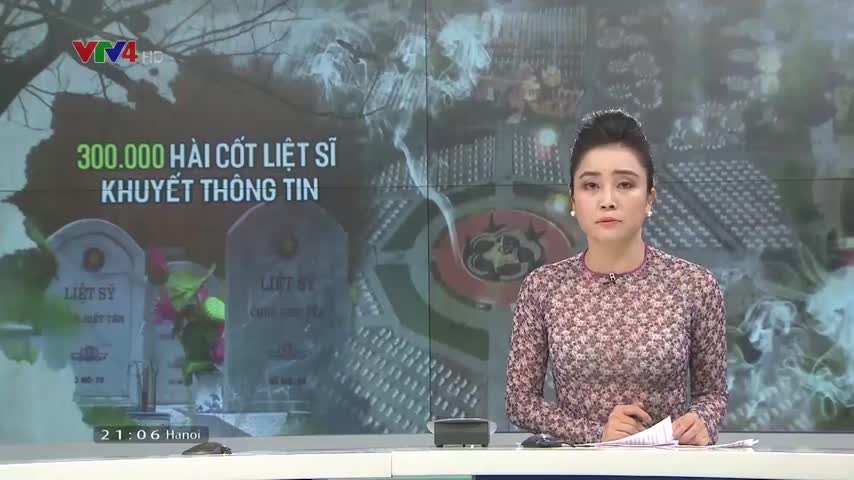 Hơn 300 nghìn mộ liệt sỹ còn khuyết thông tin