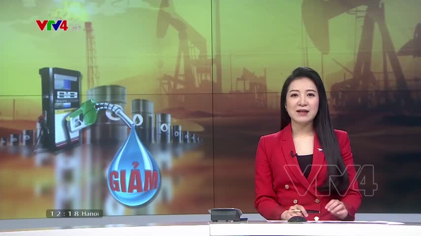 Giá xăng dầu giảm lần thứ 8 liên tiếp