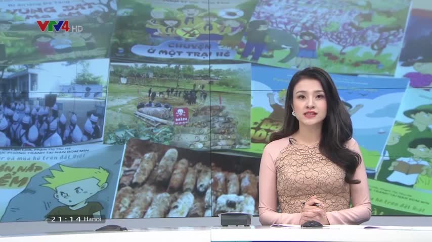 Giáo dục phòng tránh tai nạn bom mìn qua tranh truyện