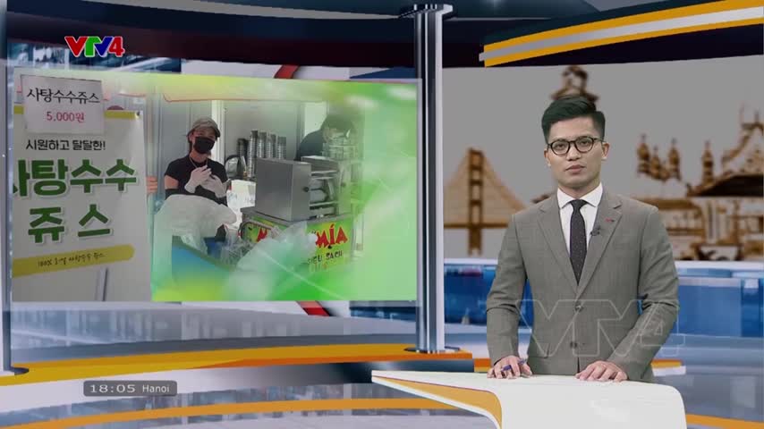 Nước mía Việt Nam “gây sốt” ở Hàn Quốc