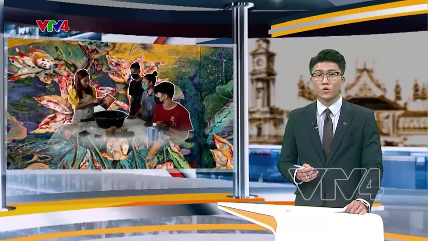 Lan tỏa nét đẹp sơn mài Việt Nam trên đất nước Chùa Vàng
