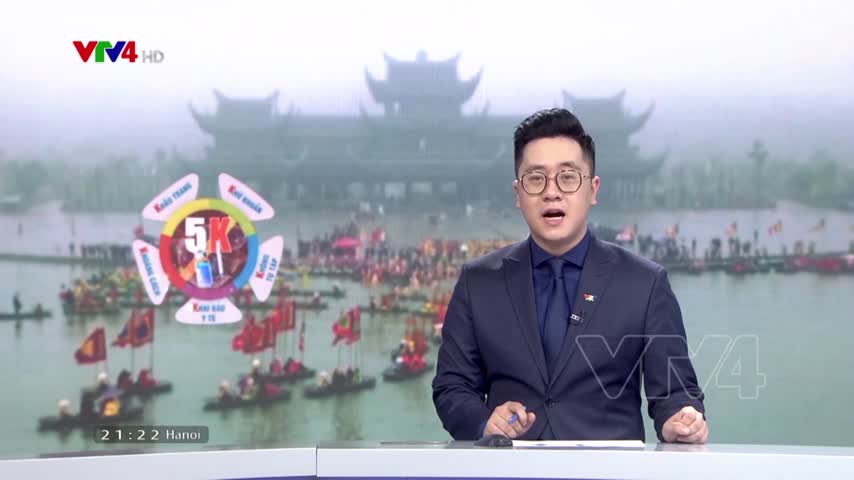 Nghi lễ khai xuân chùa Tam Chúc đảm bảo an toàn dịch