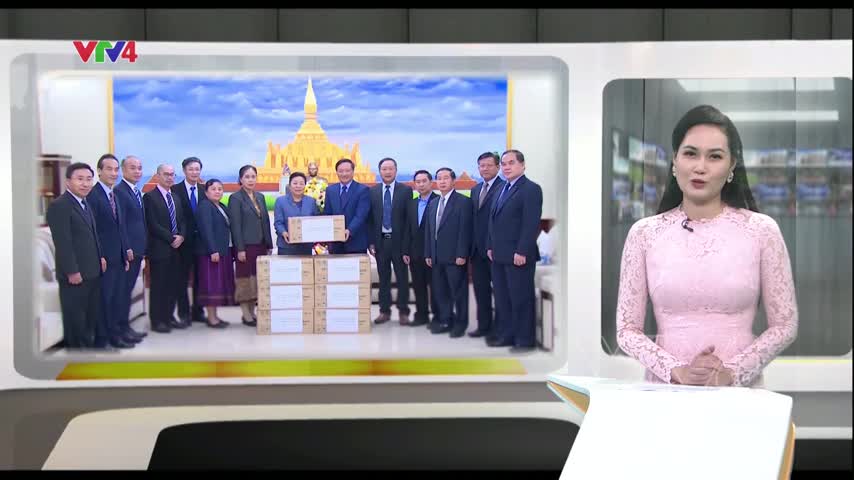 Ban Đối ngoại Trung ương trao tặng 30 nghìn khẩu trang y tế cho các Ban Đảng của Lào