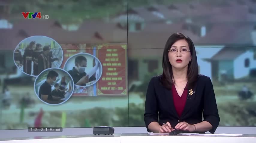 Làng tái định cư sau lũ sẵn sàng cho ngày hội bầu cử