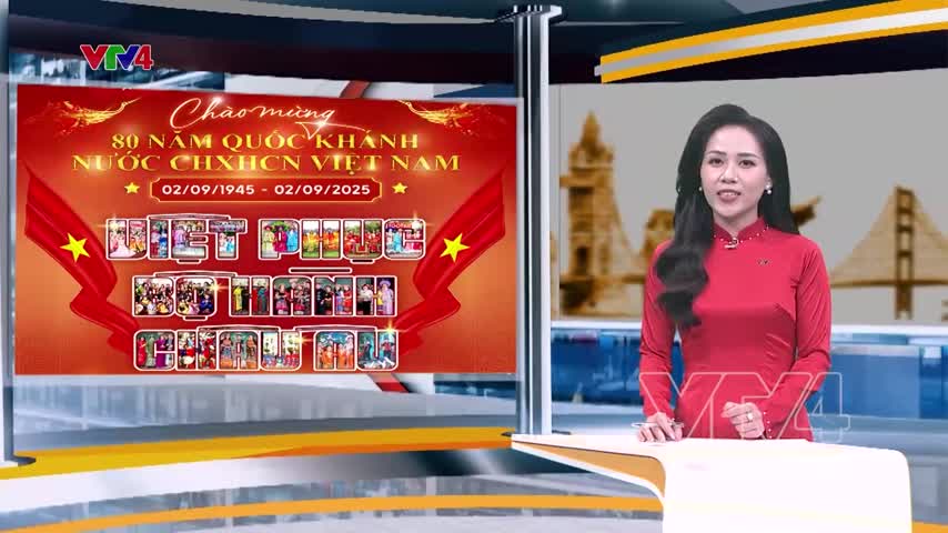 Phụ nữ Việt tại châu Âu lan tỏa tinh thần 80 năm Quốc khánh 2/9