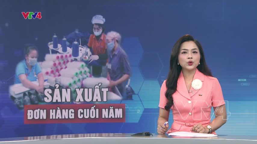 Hối hả sản xuất đơn hàng cuối năm