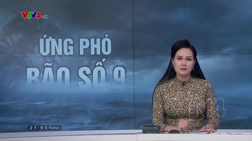 Khẩn trương ứng phó bão số 9 