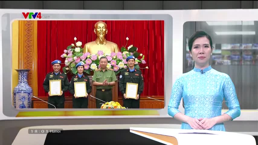 Ba sĩ quan công an tham gia gìn giữ hòa bình Liên hiệp quốc