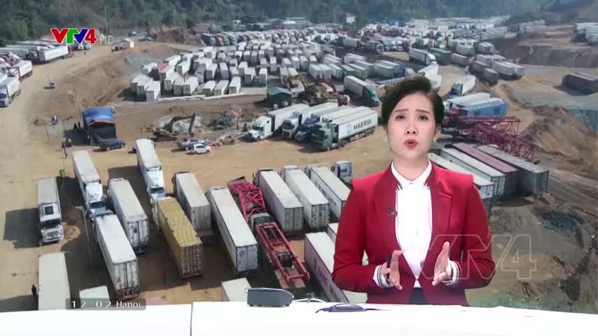 Các cửa khẩu ở Lạng Sơn vẫn ùn ứ nghiêm trọng
