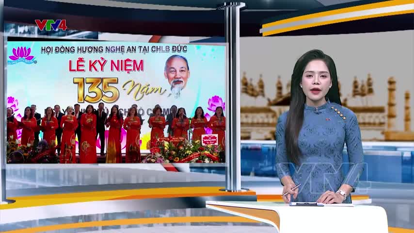 Hội đồng hương Nghệ An tại Đức kỷ niệm 135 năm ngày sinh Chủ tịch Hồ Chí Minh