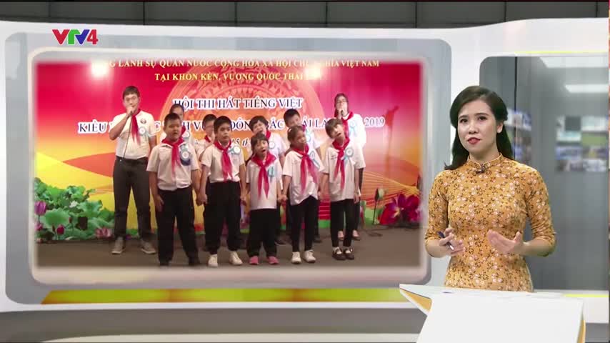 Kiều bào vùng Đông Bắc Thái Lan thi hát tiếng Việt 