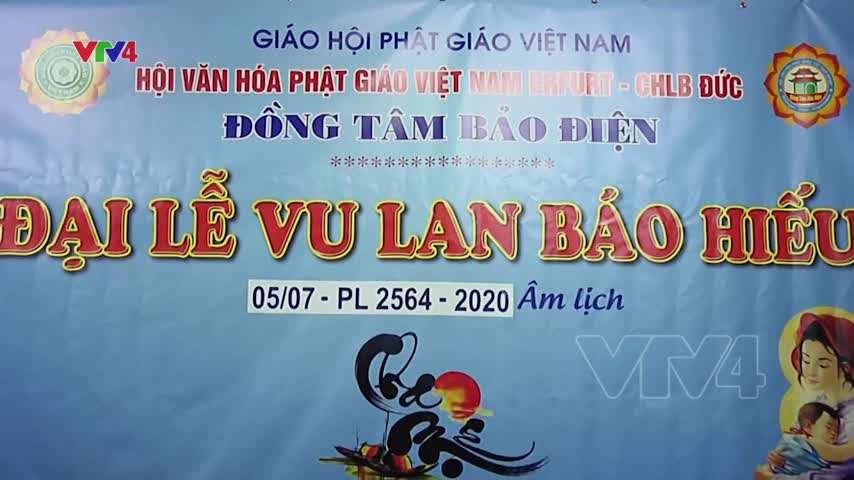 Hội văn hóa Phật giáo Việt Nam thành phố Erfurt – Chùa Đồng Tâm tổ chức lễ Vu Lan