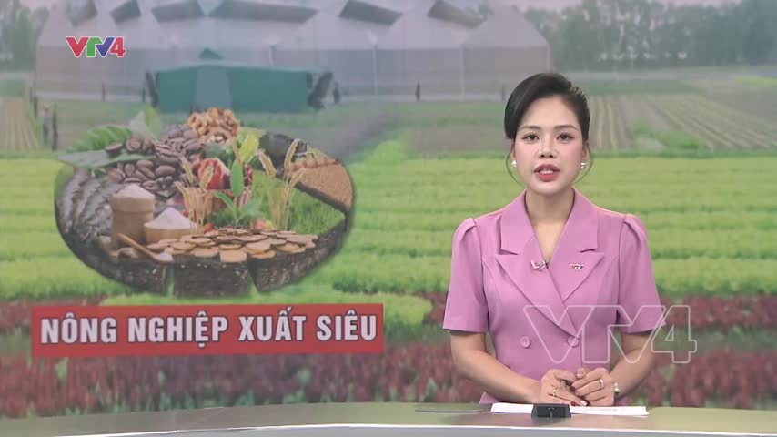 Nông nghiệp duy trì đà xuất siêu