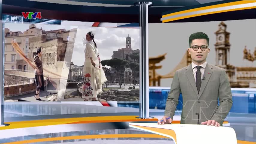 Tơ lụa Việt Nam tỏa sáng tại di sản ngàn tuổi của Italia