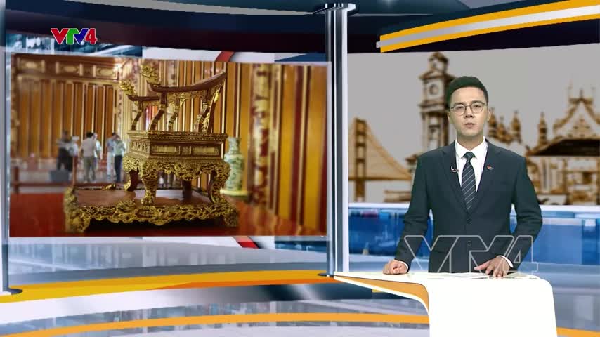 Hoàn thành phục chế ngai vua triều Nguyễn