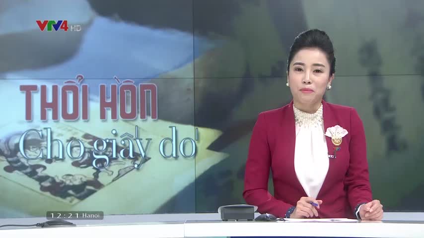 Thổi hồn cho giấy dó