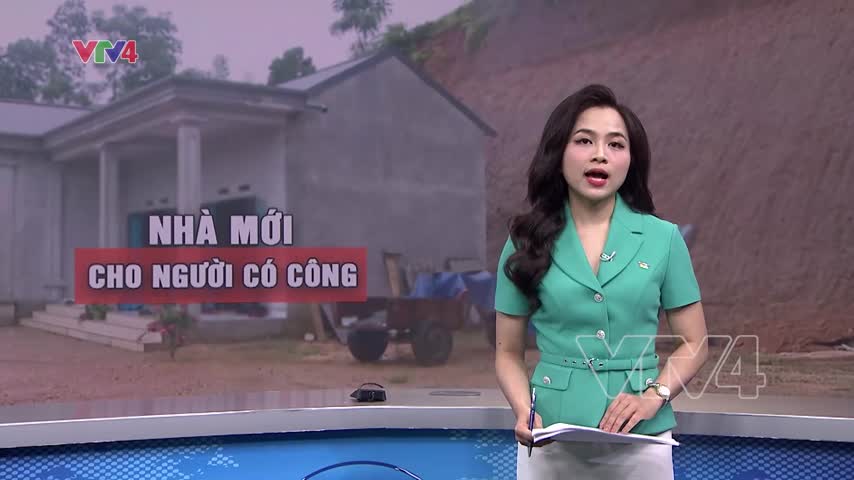Hoàn thành xây nhà mới cho người có công