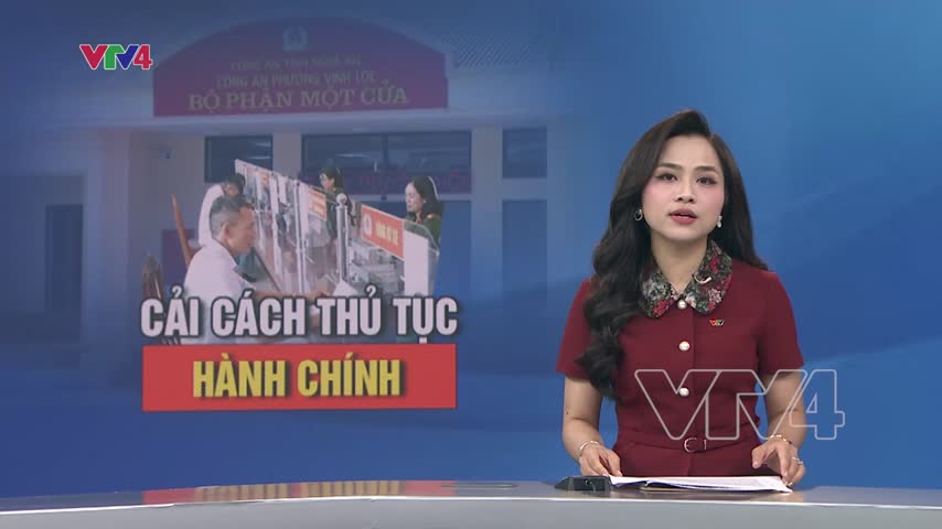 Nghệ An cải cách thủ tục hành chính phục vụ nhân dân
