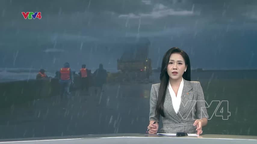 Gia cố khẩn cấp tuyến kè biển Cửa Nhượng